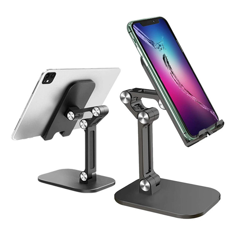 Ass e Wénkel justierbar ausklappbare Lazy Handy Desktop Stand déi ultimativ Léisung fir Komfort a Produktivitéit
